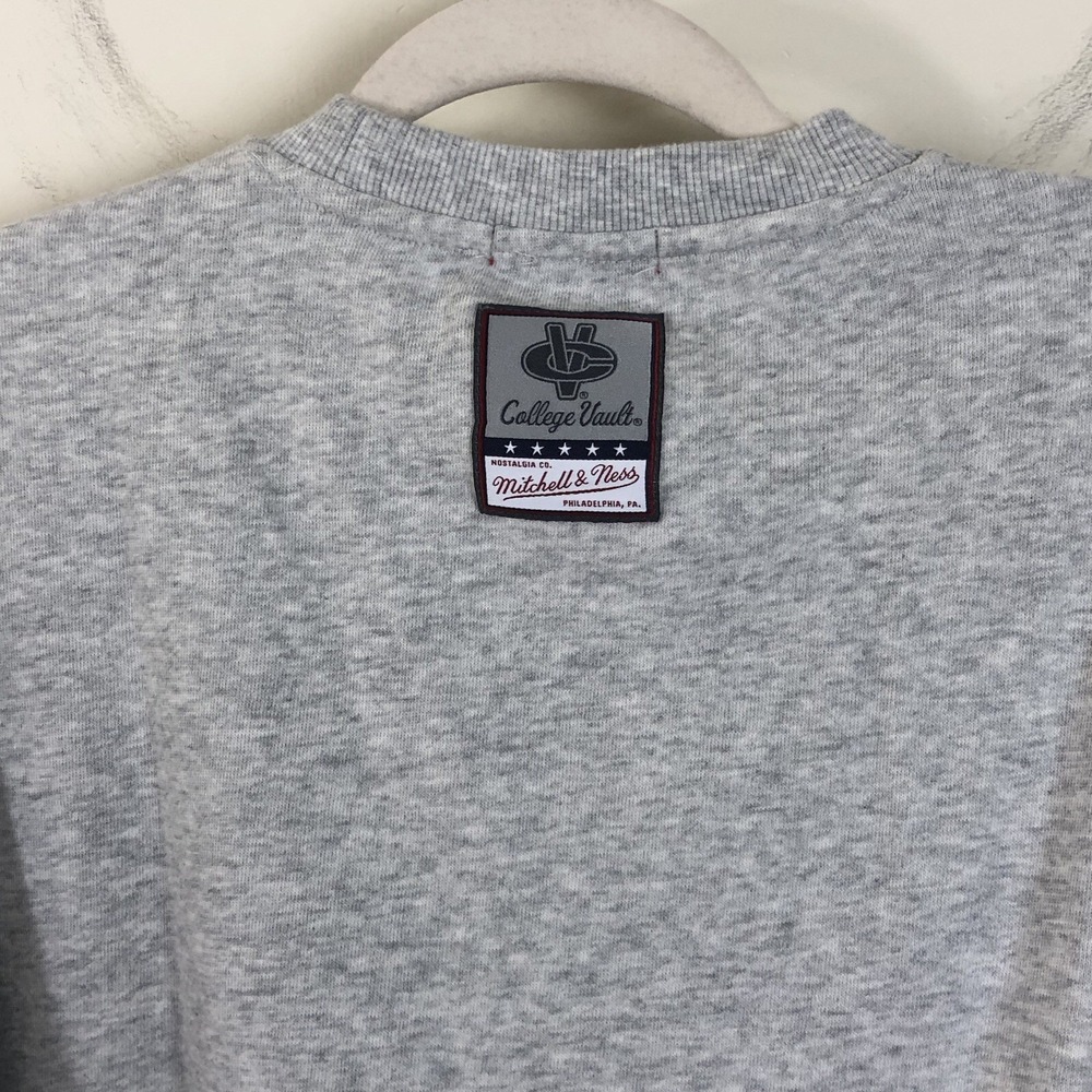 Michigan Wolverines Mitchell & Ness College Vault Crewneck Women's M Grey NCAA - Picture 11 of 14